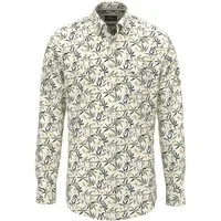 FYNCH-HATTON Langarmhemd mit All-Over Print