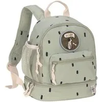 LÄSSIG Rucksack Lässig Kinderrucksack - Mini Backpack, Happy Prints light olive