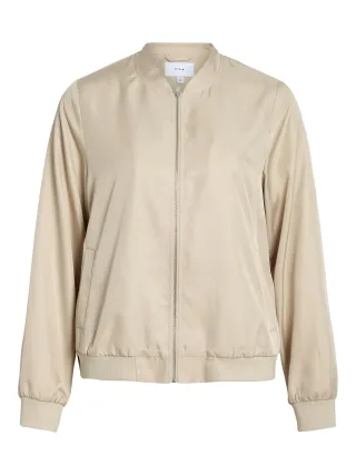 VILA - VIPAPAYA L/S BOMBER JACKET - NOOS Cement - Gr. - 42