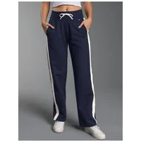 Trigema Jerseyhose TRIGEMA Jogginghose mit kontrastfarbigen Elementen (1-tlg)