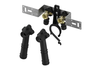Tece logo-Ax Montageeinheit 80 mm mit Wandscheibe Dim. 16 x Rp 1/2", Si-Bronze, 8804003 8804003