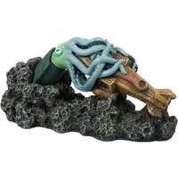 Europet-Bernina Aquariendeko Aquariendekoration Steampunk Krake