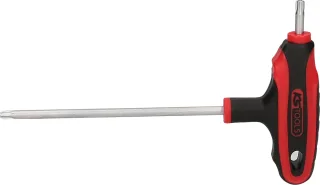 KS Tools T-Griff-Torx-Winkelstiftschlüssel,Bohrung - 151.8123