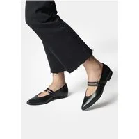 Paul Green Paul Green Ballerinas Glattleder Riemchenballerina