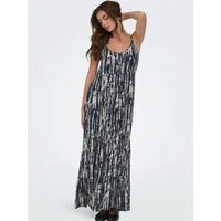 ONLY Sommerkleid ONLMATEA (1-tlg) Drapiert/gerafft