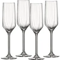 Ritzenhoff & Breker Sektglas Jive, 4-tlg., Glas, 4er Set, je 220 ml