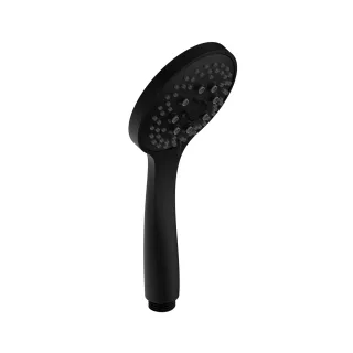 Herzbach deep black handbrause 100 multi sz, Schwarz matt, 23.675400.1.12 23.675400.1.12