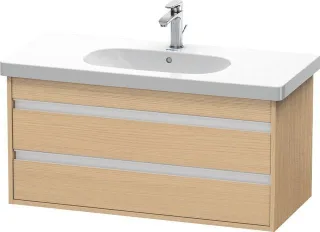 Duravit Ketho Waschtischunterbau wandhängend Natur Eiche Matt 1000x455x480 mm - KT664803030 KT664803030