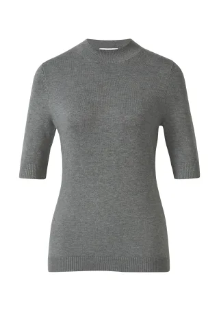 comma - Strickpullover grau - Gr. - 36