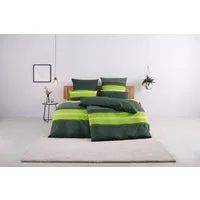 OTTO home Bettwäsche Circle, Linon, 2 teilig, Bettwäsche aus Baumwolle mit Streifen-Design, moderne Bettwäsche