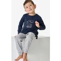 Schiesser Pyjama Boys World (2 tlg) schlafanzug schlafmode bequem