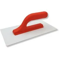 DEWEPRO Glättekelle DEWEPRO Glättkelle, Traufel, Reibebrett aus Kunststoff 270x130mm (PS)