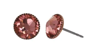 konplott - Ohrstecker - Black Jack pink