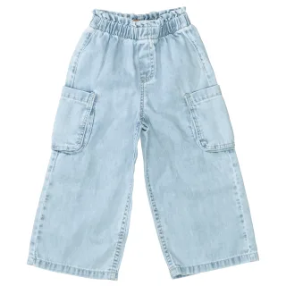 STACCATO - Md.-Cargojeans, Wide Leg light blue denim - Gr. - 92