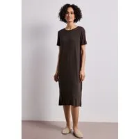 STREET ONE Midikleid in Unifarbe