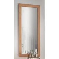 Home affaire Wandspiegel Dura - Spiegel aus Massivholz, natürlich & zeitlos, Dekorativer Spiegel mit hochwertigem FSC®-Holzrahmen, Breite: 50 cm