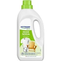 HEITMANN pure Reine Soda Allzweckreiniger (1-St. 1 Liter, ohne Mikroplastik, 100% Ökostrom, für Haus und Garten)