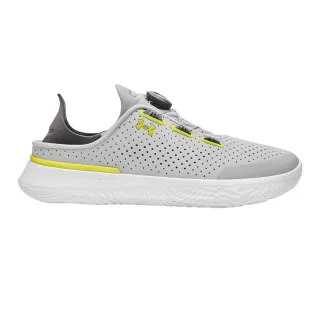 Under Armour - Perforiert Sneaker für Herren, Flach (Grau)
