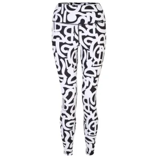 Dare 2B - "Influential" Leggings für Damen (Schwarz/Weiß)