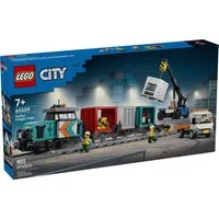 LEGO® City 60509 Hafengüterzug mit Kran und LKW Konstruktionsspielsteine