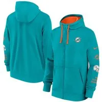 Nike Kapuzenpullover Nike Hoodie Miami Dolphins Nike Full-Zip Fleece