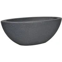 sesua Pflanzschale Pflanzschale Pflanzkübel Pflanzgefäß oval 52 x 23 cm Kunststoff