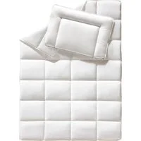 f.a.n. Bettdecke + Kopfkissen Kinderdecke 100x135 cm 40x60 cm, 100% Baumwolle von f.a.n.