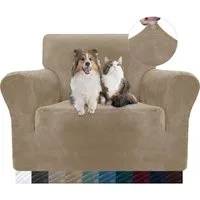 Minicloss Sofahusse 1/2/3/4 Sitzer Sofabezug, Modern Sofaüberwurf Elastische Couchbezug, waschbarer, mit Armlehne, Protector für Hunde Haustiere