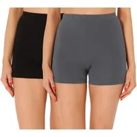 Merry Style Leggings Damen Shorts Radlerhose Unterhose kurze Hose Boxer 2Pack MS10-358 (2-tlg) aus Baumwolle