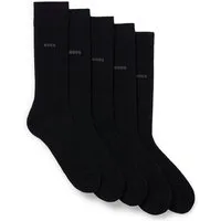 BOSS Socken 5P Uni Color CC (5-Paar) in klassischer Unifarbe