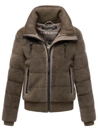 Navahoo Damen Winterjacke SCHNEEPUDER – kuschelig, modern & warm
