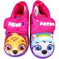 PAW PATROL Skye & Everest Hausschuh Mädchen Pantoffeln mit Klettverschluss Gr. 22-27