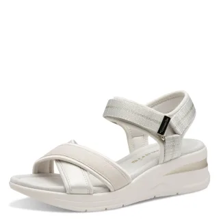 Tamaris - Da.-Sandalette ivory - Gr. - 37