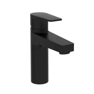 VitrA Flow Square Einhebel-Waschtischmischer Niederdruck Höhe 18 cm Schwarz Matt,A4354036ND A4354036ND