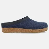 Haflinger Haflinger Grizzly Torben Filzclog aus reinem Wollfilz Unisex Hausschuh