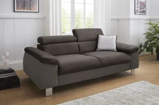 COTTA 3-Sitzer "Komaris, B: 193 cm" mit Kopfteilverstellung