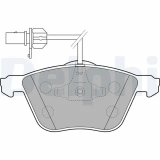 Delphi Bremsbel?ge vorne Ford Seat VW