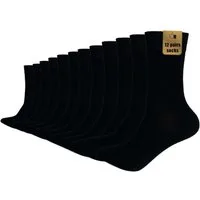 Yalion Socken YALION Premium Herren & Damen Business Socken Baumwolle Businesssocken (12-Paar)