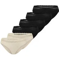 Triumph Tai-Slip 6er Pack Feel of Modal (Spar-Set, 6-St) Tai Slip - Atmungsaktiv - Eleganter Spitzenbund am Taillenrand
