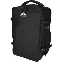 Norländer Reiserucksack Handgepäck-Rucksack – Nachhaltige Reisetasche mit 15,6" Laptopfach (1-tlg), RPET-Recycling, Anti-Diebstahl-Fach, Laptopfach 15,6", Trolley-Band