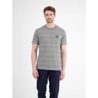 LERROS T-Shirt T-Shirt in Piquéqualität mit dezenten Querstreifen