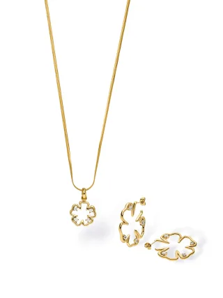 PURELEI Jewelry Box Hibiscus Set