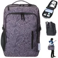 ELEPHANT Reiserucksack Flugzeug Handgepäck Fly Legends 12900, Kabinengepäck IATA Koffer-Rucksack Laptoprucksack Large