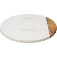 Secret de Gourmet Tablett Drehteller GEOM HYGGE, Ø 30 cm, Marmor, Stein