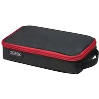 Herlitz Federmäppchen Herlitz Faulenzer 2 Go schwarz/rot