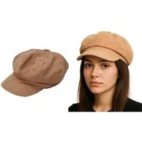 Cool4 Ballonmütze 4 Jahreszeiten Feincord Baker Boy Newsboy Cap