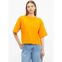 s.Oliver Kurzarmshirt T-Shirt T-Shirt aus Interlockjersey mit überschnittener Schulter