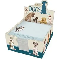 Coppenrath Notizbuch Zettelkästchen – I love dogs
