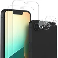 Tec-Expert Displayschutzglas 2x 9H Kamera und Displayglas für Apple iPhone 17e für Apple iPhone 17e, Kamera + Display Schutzglas, 4 Stück, Kameraschutz, Displayschutz, Schutzglas, kratz- und stoßfest