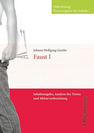 Oldenbourg Textnavigator für Schüler: Faust I [Taschenbuch] [2008] Goethe Johann Wolfgang Winter Dr. Ulrich